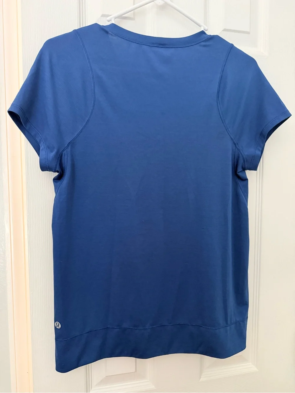Blue Women’s Short Sleeve Crewneck Top
